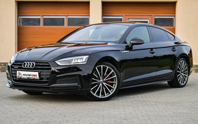 Audi A5 cena 128800 przebieg: 171342, rok produkcji 2018 z Wolbórz małe 704